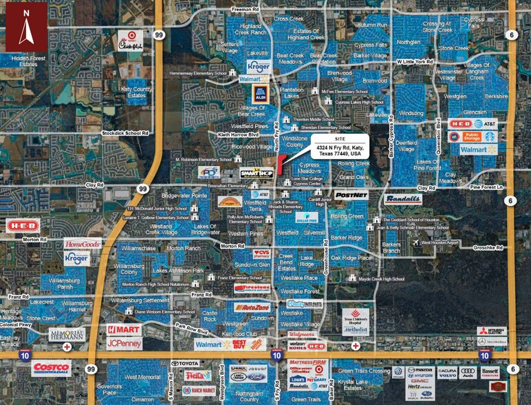 More Photos Of N Fry Rd & Windstone Manor Blvd, Katy Land For Sale