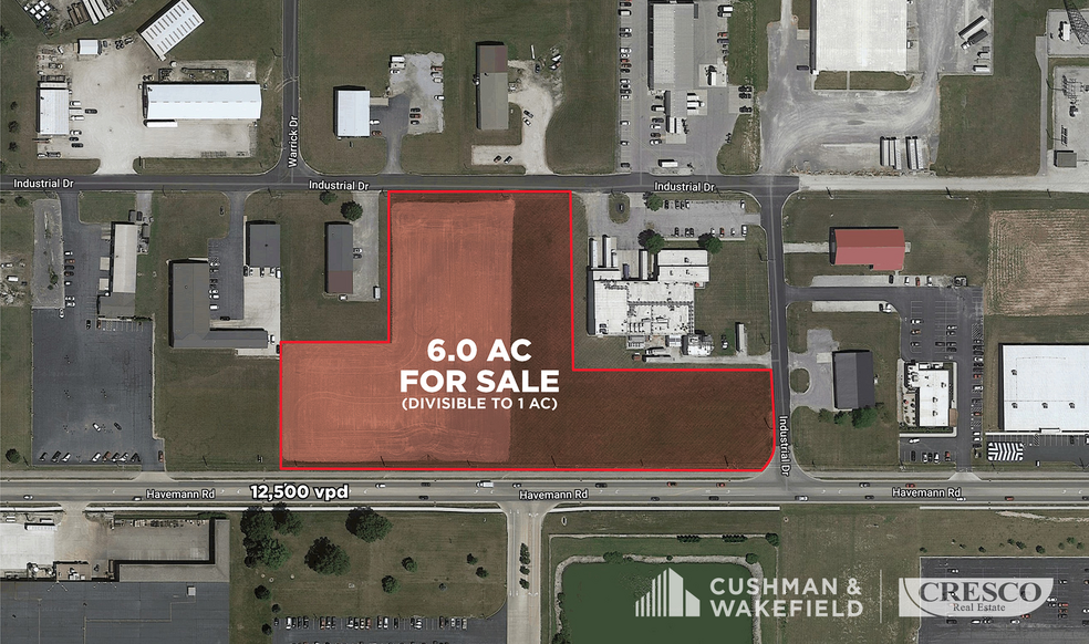 Primary Photo Of 1800 Industrial Dr, Celina Land For Sale