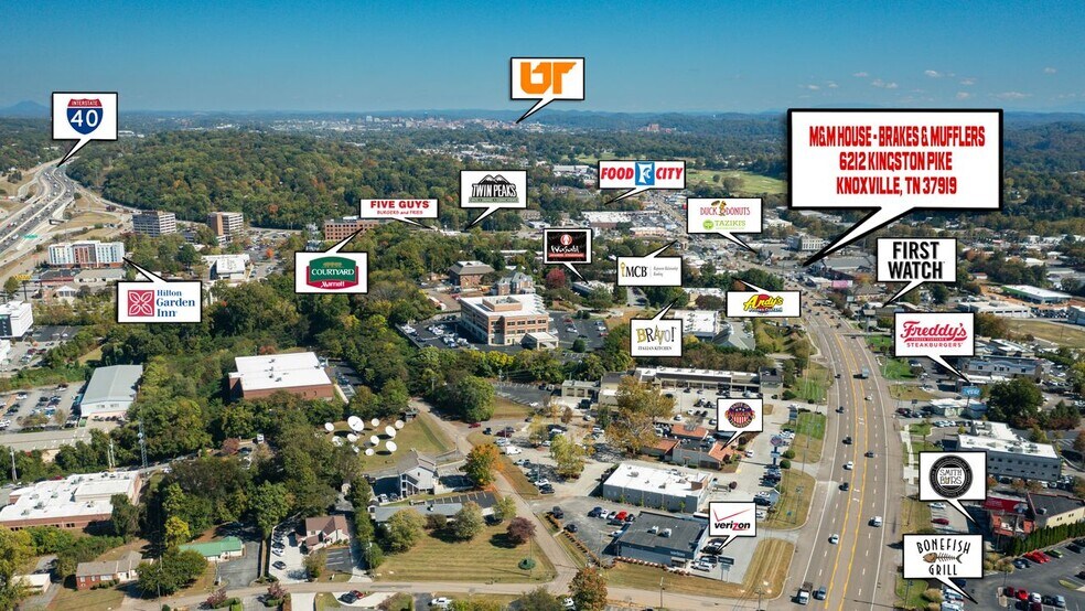 More Photos Of 6212 Kingston Pike, Knoxville Auto Repair For Sale