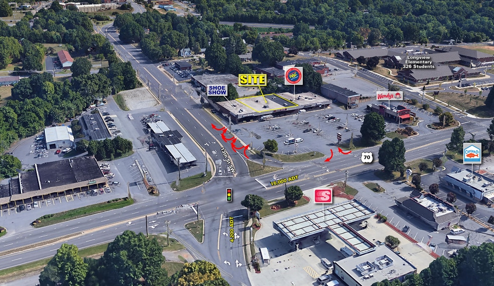 More Photos Of 1234-1246 Us Highway 70 SW, Hickory Unknown For Lease