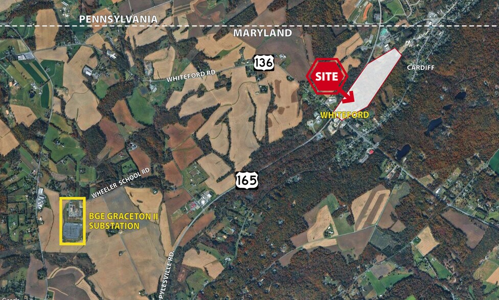 Primary Photo Of 2425 Whiteford Rd, Whiteford Land For Sale