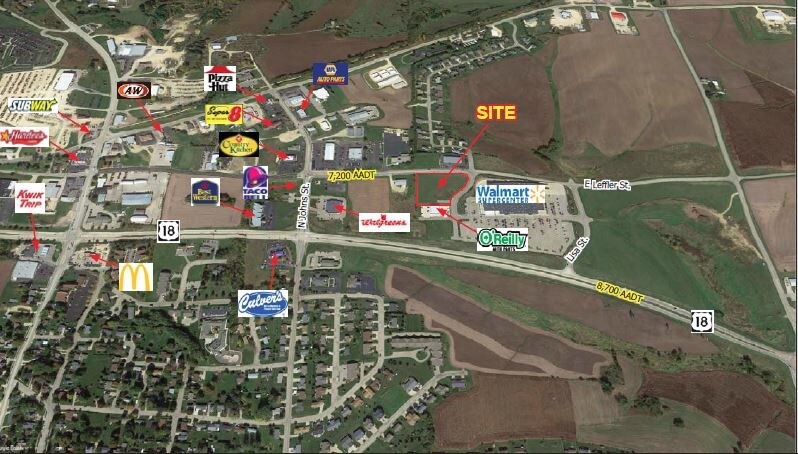 Primary Photo Of 601 E Leffler St, Dodgeville Land For Sale