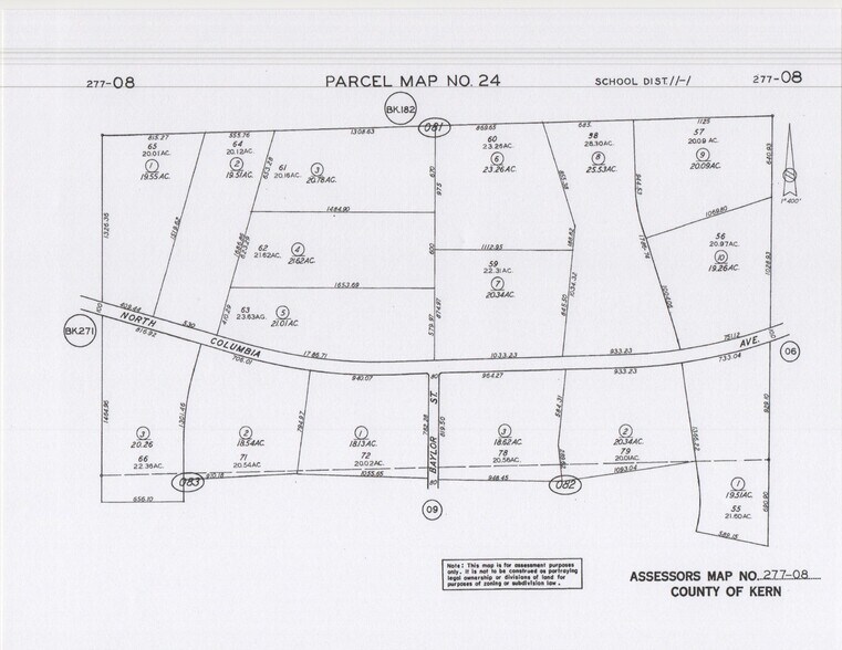 Primary Photo Of 277-082-01-00-9, California City Land For Sale