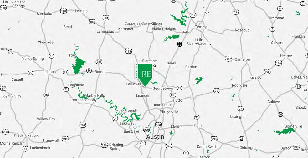 More Photos Of 8660 W State Highway, Georgetown Unknown For Lease