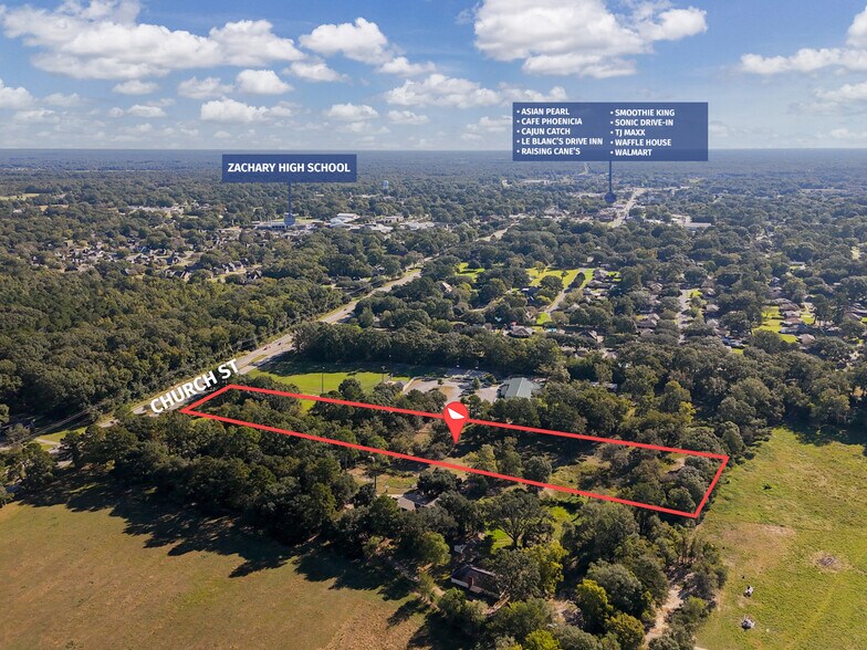 Primary Photo Of 3324 Church St, Zachary Land For Sale