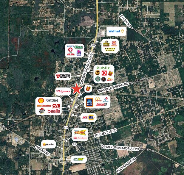 More Photos Of 2526 Crawfordville Hwy, Crawfordville Land For Sale