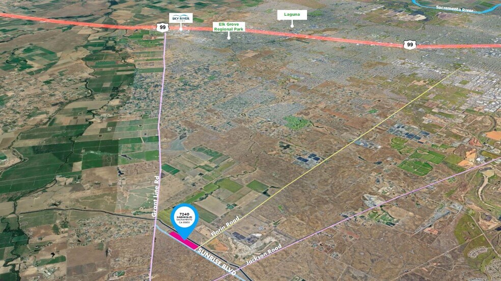 More Photos Of 7240 Sunrise Blvd, Sacramento Land For Sale