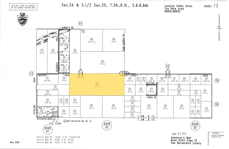 More Photos Of Sherman Way, Lucerne Valley Land For Sale
