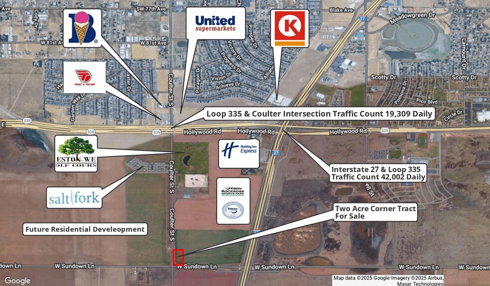 Primary Photo Of S Coulter & W Sundown, Amarillo Land For Sale