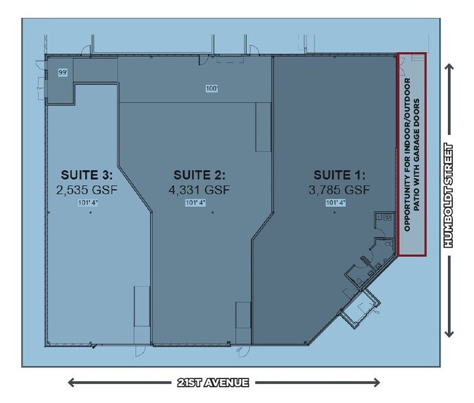 More Photos Of 2105 N Humboldt St, Denver General Retail For Lease