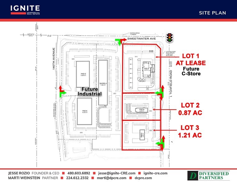 More Photos Of SWC Litchfield Rd @ Sweetwater Ave, Surprise Land For Sale