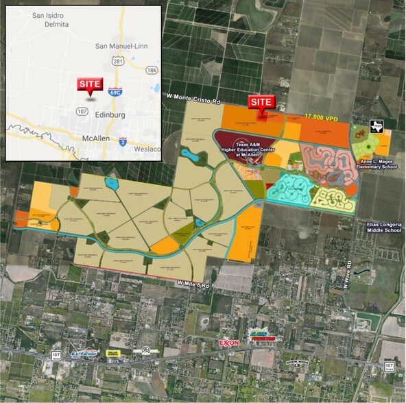 Monte Cristo, Edinburg, TX 78541 Land For Sale