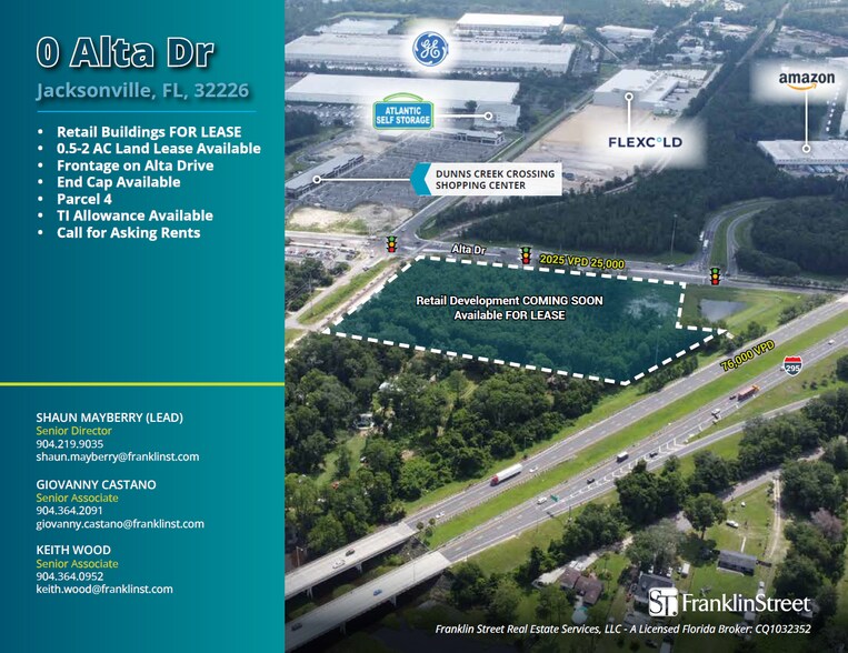 More Photos Of 0 Alta Dr, Jacksonville General Retail For Lease