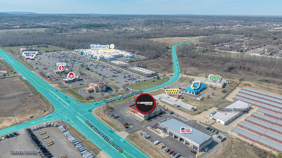 More Photos Of 3680 Dave Ward Dr, Conway Freestanding For Sale