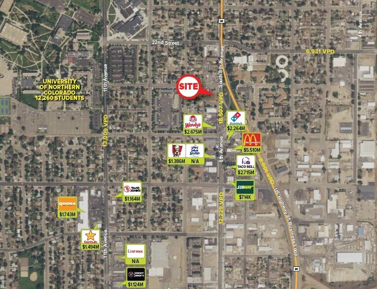 More Photos Of 2319 8th Ave, Greeley Restaurant For Lease