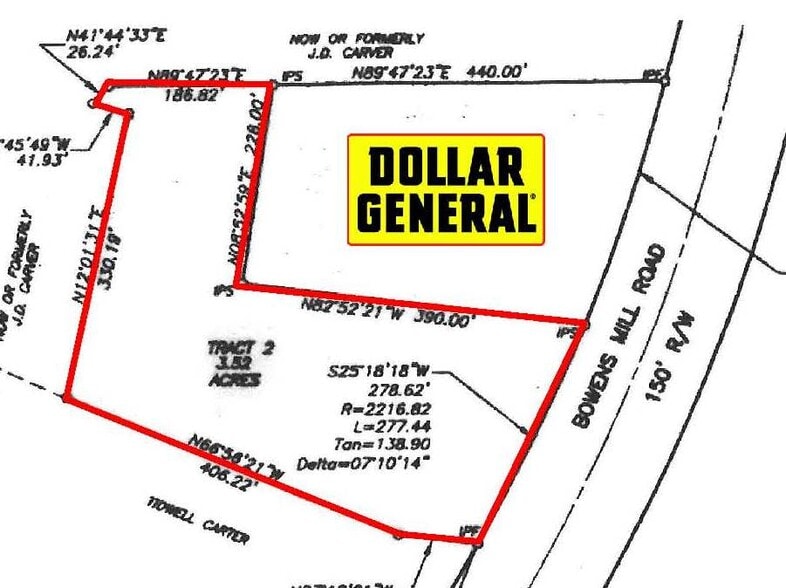 More Photos Of 833 Bowens Mill, Douglas Land For Sale