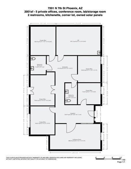 More Photos Of 7201 N 7th St, Phoenix Loft Creative Space For Sale