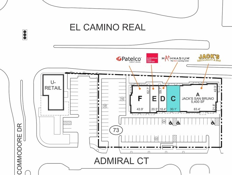 More Photos Of 1050 Admiral Ct, San Bruno Storefront For Lease
