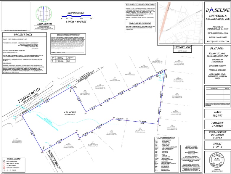 Primary Photo Of 1972 Pharrs Rd, Snellville Land For Sale