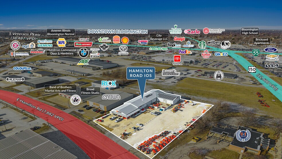 More Photos Of 1716 E Hamilton Rd, Bloomington Storefront For Sale