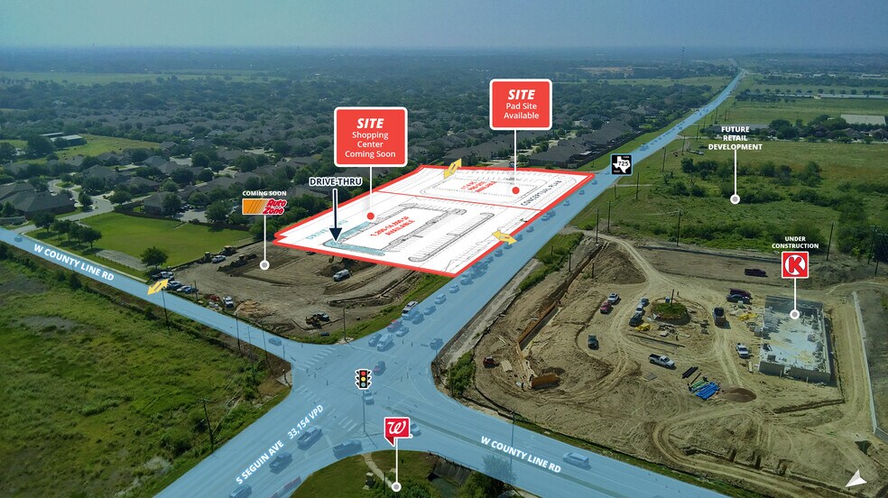 More Photos Of FM 725 and County Line, New Braunfels Storefront For Lease