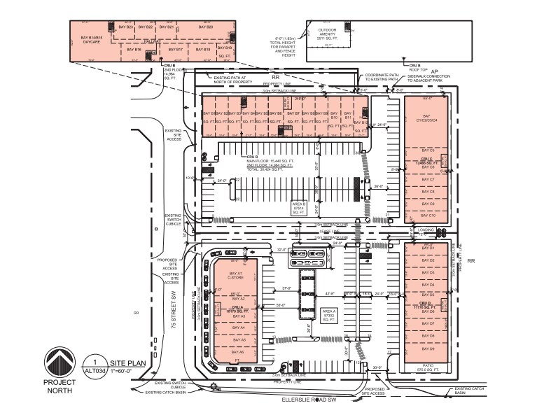 Primary Photo Of 811 75 St SW, Edmonton Storefront For Lease
