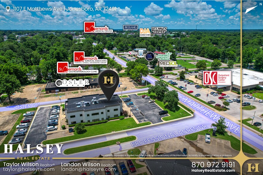 More Photos Of 1107 E Matthews Ave, Jonesboro Medical For Lease