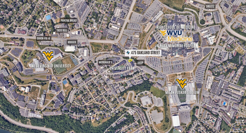 More Photos Of 475 Oakland St, Morgantown Dormitory For Lease