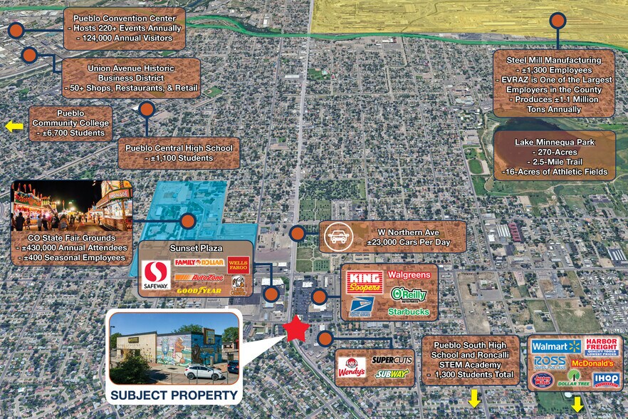 More Photos Of 3206 W Northern Ave, Pueblo Fast Food For Sale