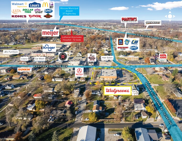 More Photos Of 2400 E Center St, Warsaw Drugstore For Sale