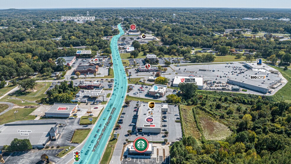 1501 W Floyd Baker Blvd, Gaffney, SC 29341 Freestanding For Sale