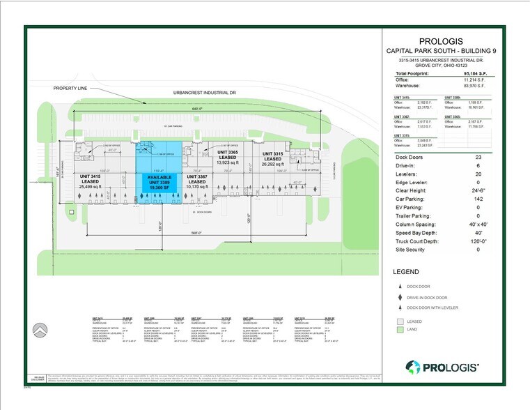 More Photos Of 3605-3705 Urbancrest Industrial Dr, Grove City Unknown For Lease