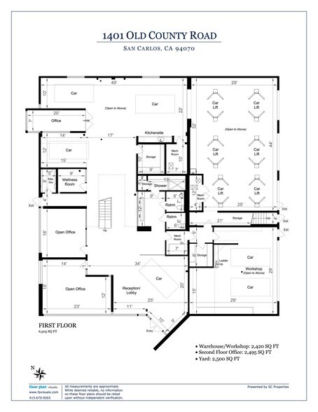 More Photos Of 1401 Old County Rd, San Carlos Manufacturing For Sale
