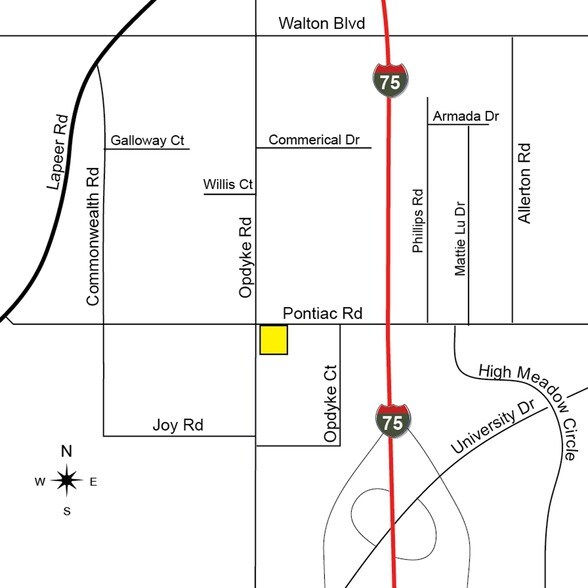 More Photos Of 1930-1988 N Opdyke Rd, Auburn Hills Storefront For Lease