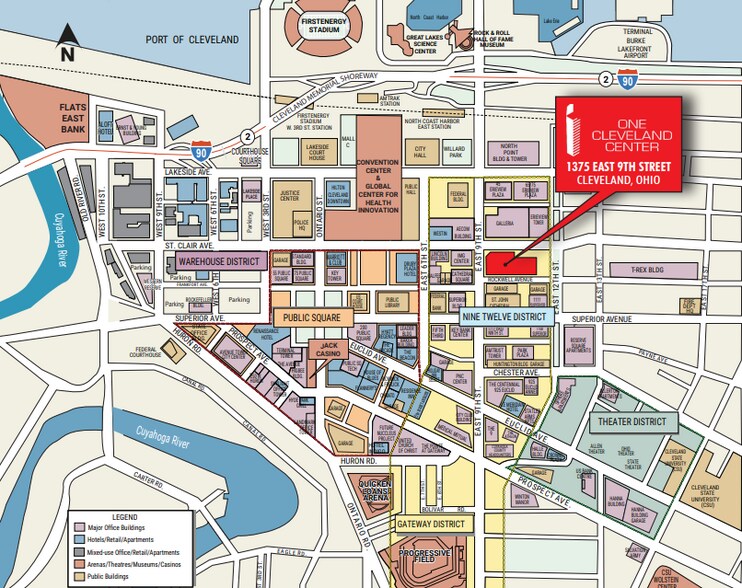 More Photos Of 1375 E 9th St, Cleveland Office For Lease