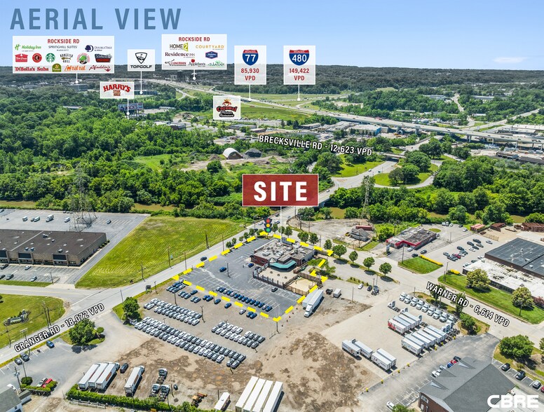 More Photos Of 7503 Granger Rd, Valley View Freestanding For Lease