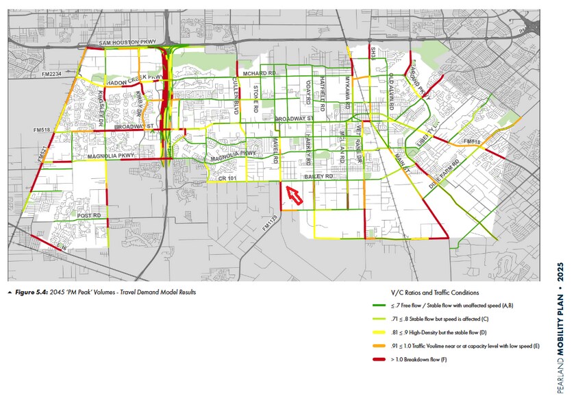 More Photos Of Bailey Rd at Masters rd, Pearland Land For Sale