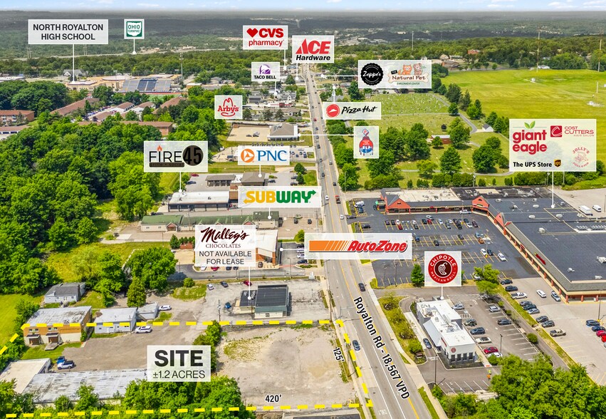 More Photos Of 5755 Royalton Rd, North Royalton Land For Lease