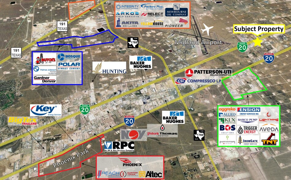 More Photos Of 7907 W Industrial Ave, Midland Warehouse For Lease