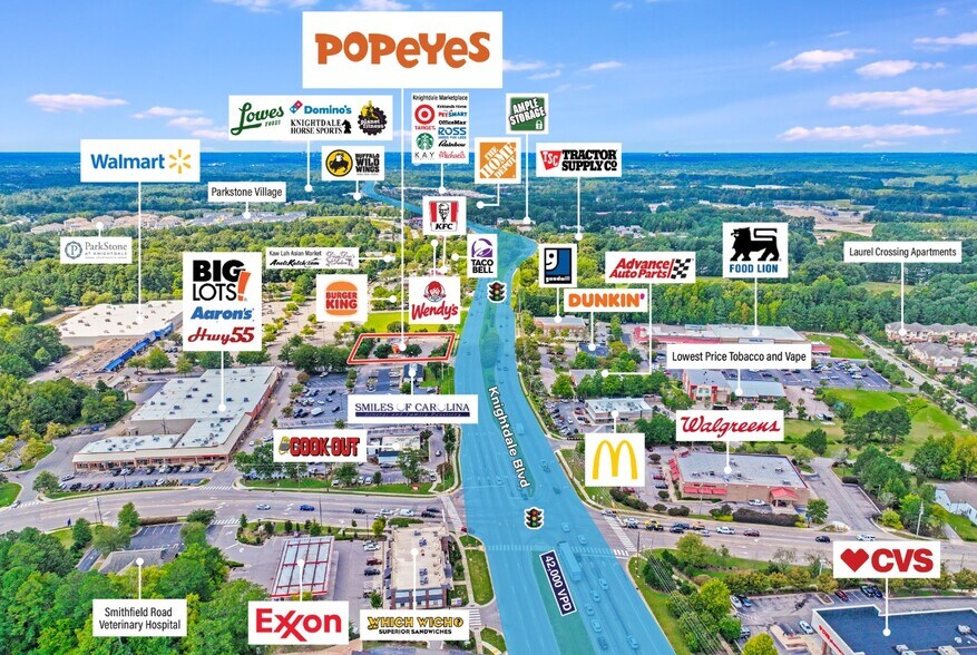 More Photos Of 7120 Knightdale Blvd, Knightdale Fast Food For Sale