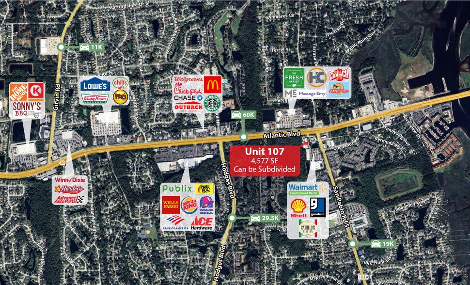 More Photos Of 13474 Atlantic Blvd, Jacksonville Storefront For Lease