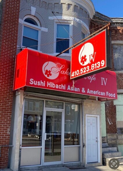 Primary Photo Of 1736 W North Ave, Baltimore Restaurant For Sale