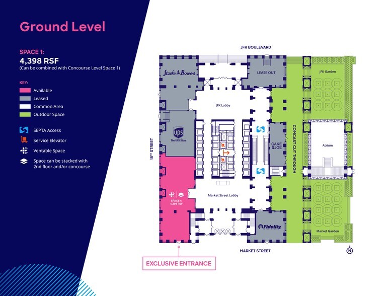 More Photos Of 1735 Market St, Philadelphia Office For Lease