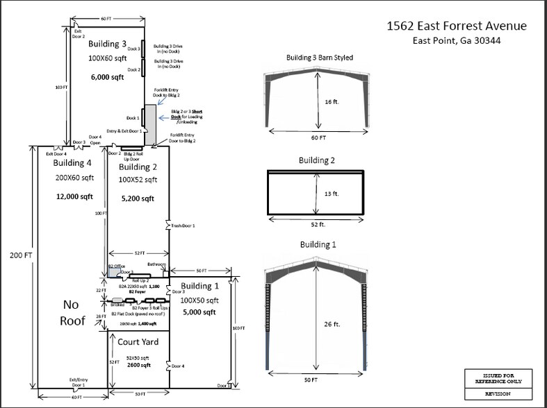 More Photos Of 1562 E Forrest Ave, East Point Industrial For Sale