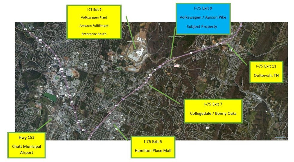 More Photos Of 8011 Apison Pike, Ooltewah Land For Sale