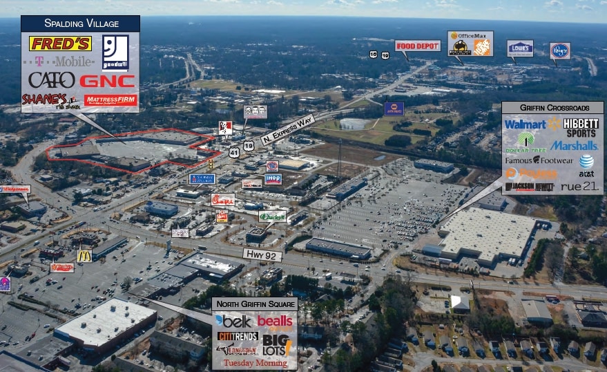 More Photos Of 100 Spalding Square, Griffin Unknown For Lease