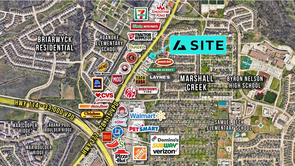 More Photos Of 1550 N Highway 377, Roanoke General Retail For Lease