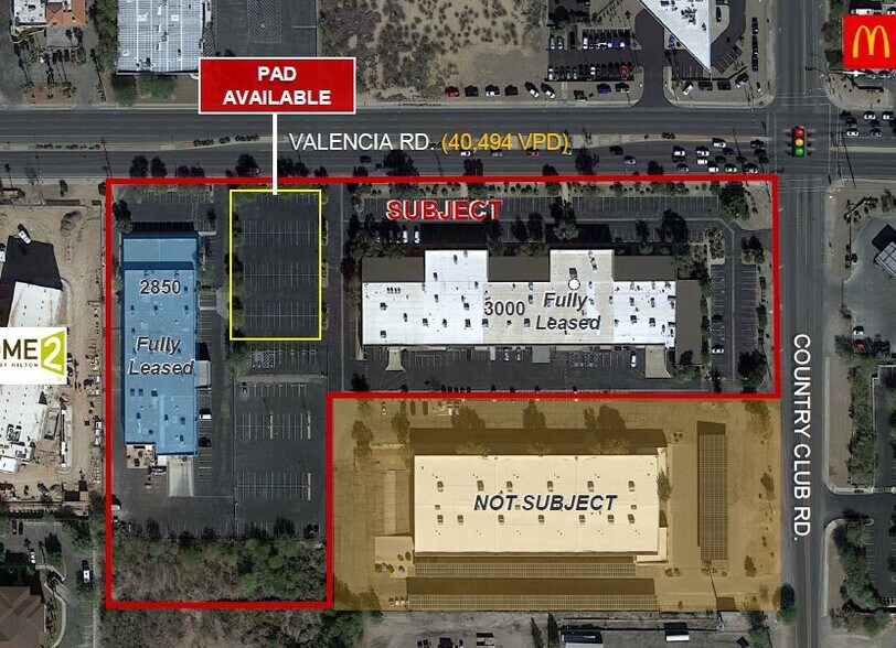 More Photos Of 2850 E Valencia Rd, Tucson Land For Lease