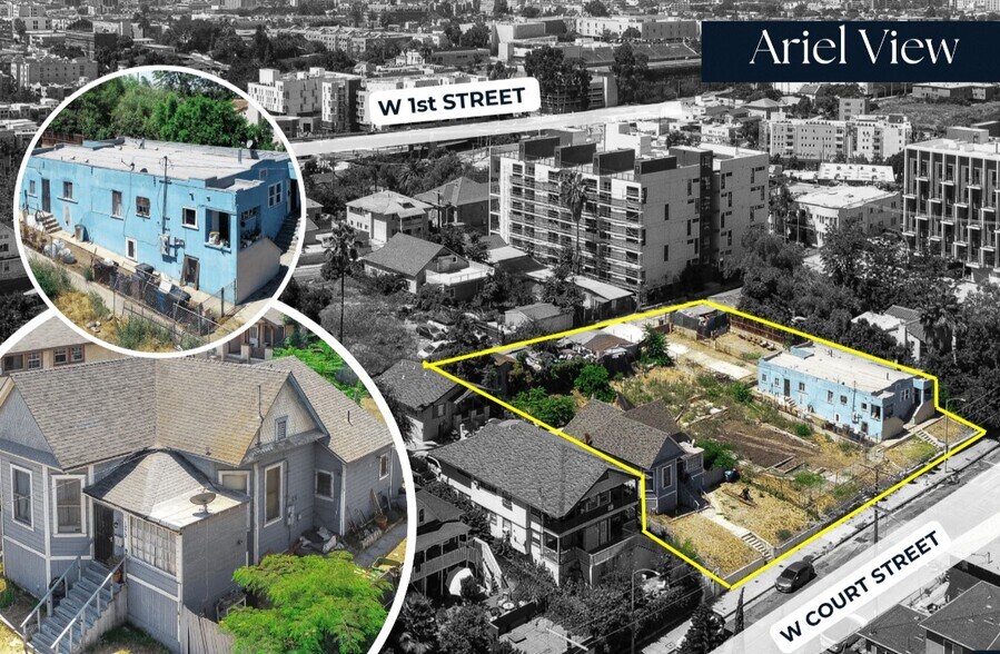 Primary Photo Of 1272-1276 W Court St, Los Angeles Land For Sale
