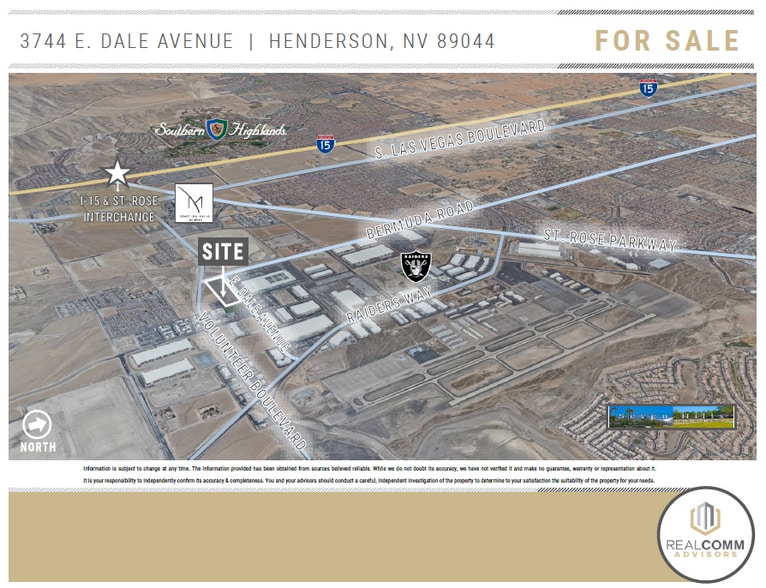 More Photos Of 3744 E Dale Ave, Henderson Warehouse For Sale